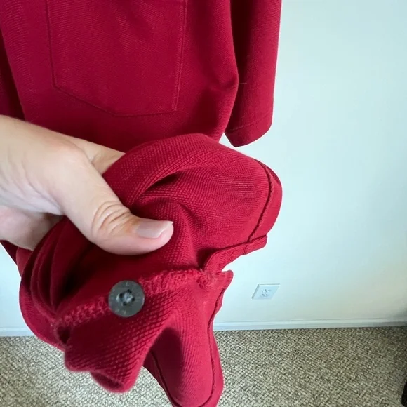 L.L. Bean Wrinkle Resistant Double L Men’s Solid Polo in Medium Tall EUC - Picture 7 of 10